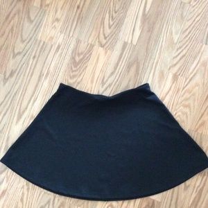 Brandy Melville Black Circle Mini Skirt